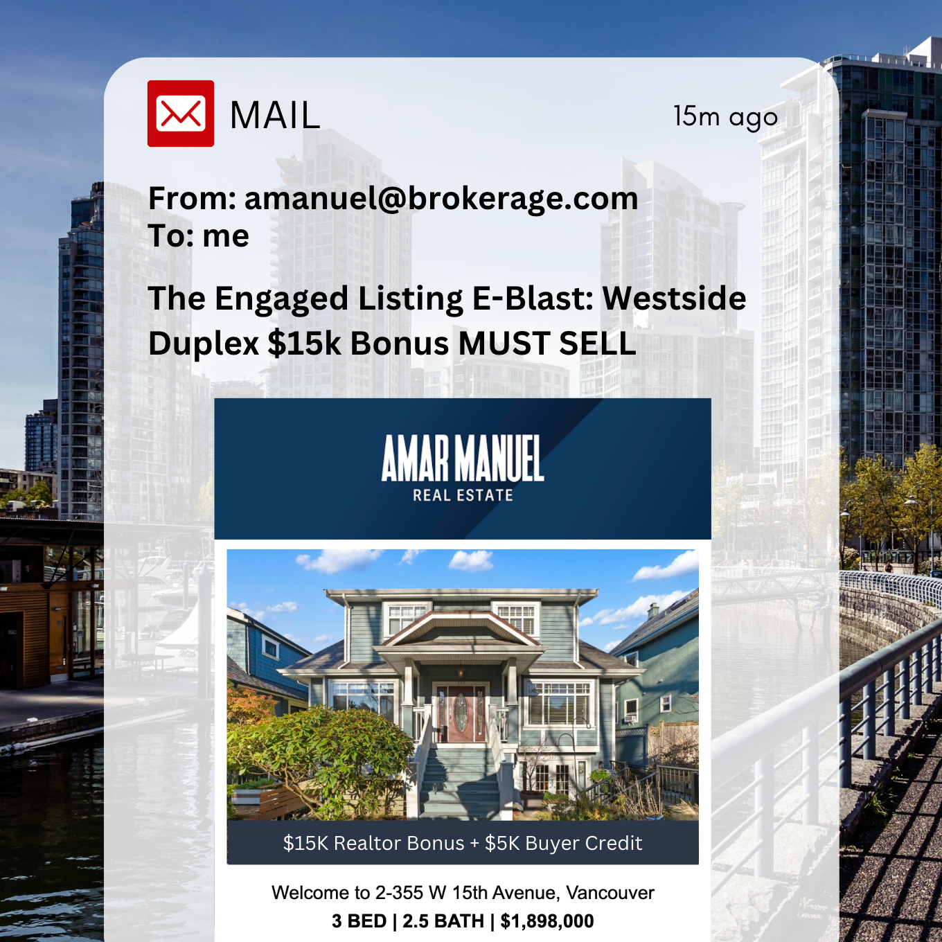 The Engaged Listing E-Blast: Share your Offering to Thousands of Active Realtors